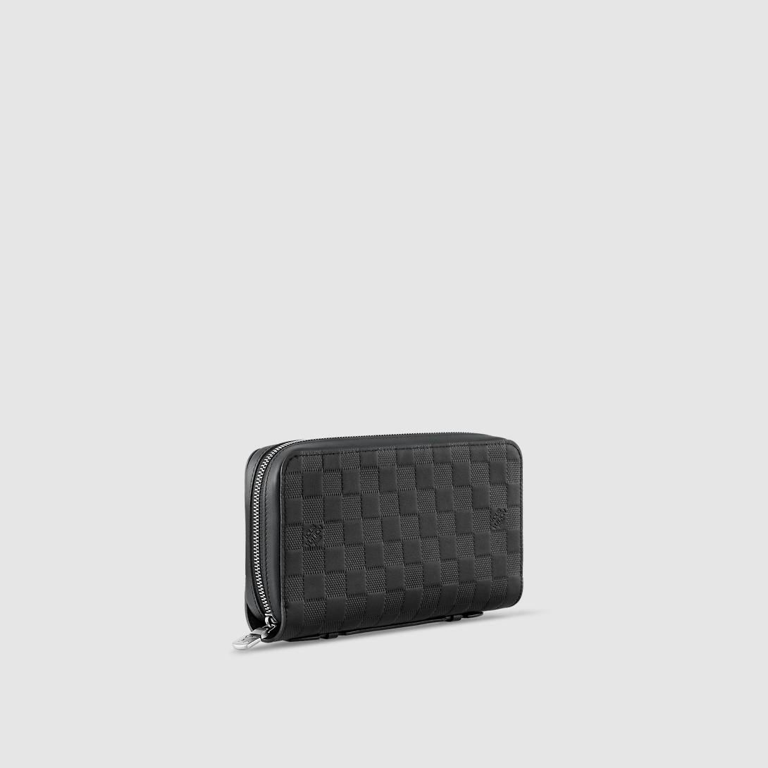 Ví Louis Vuitton Zippy Xl Damier Infini Nam Xám